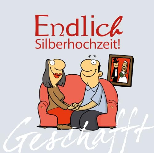 Feiern Sie die Silberhochzeit mit Humor: Lustiges Geschenkbuch für Paare