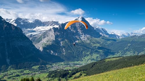 Erlebe den ultimativen Nervenkitzel: Geschenkgutschein für Gleitschirm Tandemflug von JOCHEN SCHWEIZER!