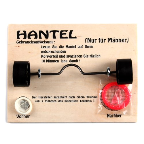 Perfektes Geschenk für Männer: Cera & Toys® Hantel - Stark und stylisch!