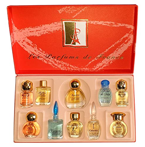 Entdecke die exklusive Parfumkollektion: 10 Mini-Düfte, 57,8 ml Geschenkset