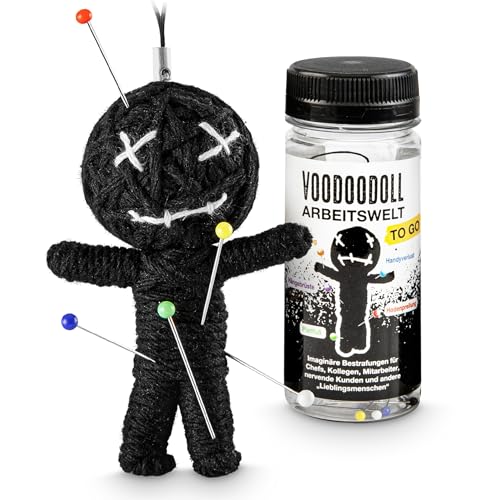 Originelle Voodoodoll: Lustiges Geschenk für Chef, Kollegen & Lieblingsmenschen