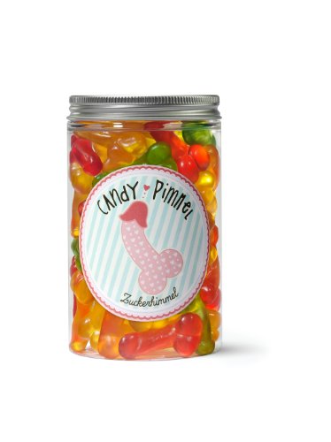 Witziges Fruchtgummi in Penis-Form, perfekt für JGA, 300 g.