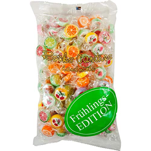 Entdecke Rocks Candies: Bunte Bonbons im 500g Beutel - Perfektes Geschenk!