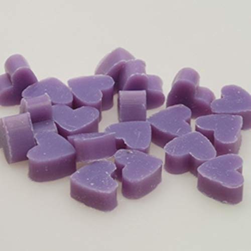 Luxuriöse Florex Schafmilchseife: 50 Mini-Herzen in Lavendel-Limone Duft, perfekt als Gastgeschenk!