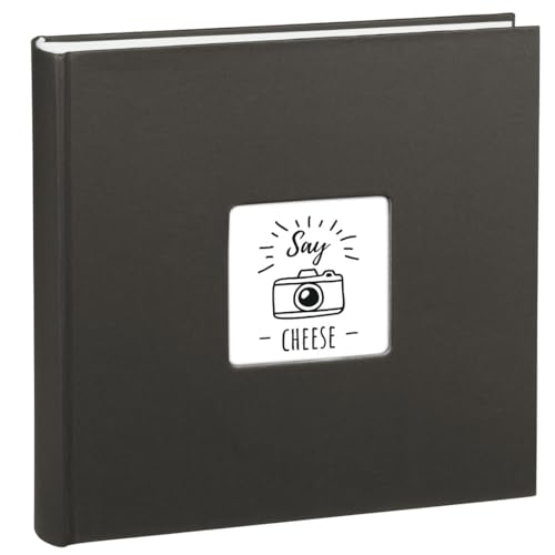 Personalisierbares Hama Fotoalbum Jumbo für 400 Fotos in elegantem Schwarz