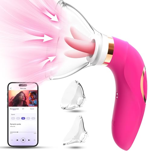 Intensiver Spaß: Vibrator & Sauger mit APP für Frauen, Paare & Stimulation
