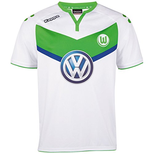 Stylisches Kappa Herren Trikot VFL Home Heimtrikot in Weiß, XXL