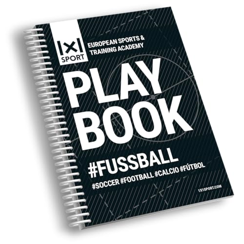 Professionelles Fußball-Playbook: Spielfeldvorlagen & Trainingshilfen für Trainer | Ideales Geschenk!