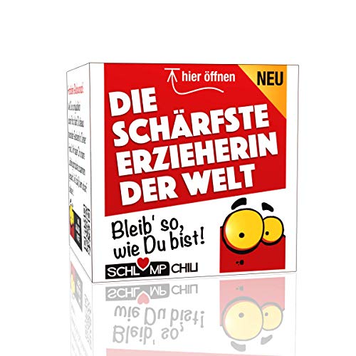 Überrasche die schärfste Erzieherin mit Schlump-Chili Geschenk Set - perfekt für Geburtstage!