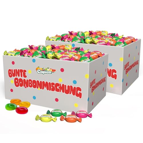 Capico Großpackung: 10 kg Bonbonmischung für Karneval, Geburtstag & mehr!