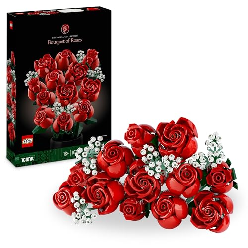 Entdecken Sie die LEGO Botanicals Rosenstrauß - Perfekte Zimmer-Deko für Erwachsene!