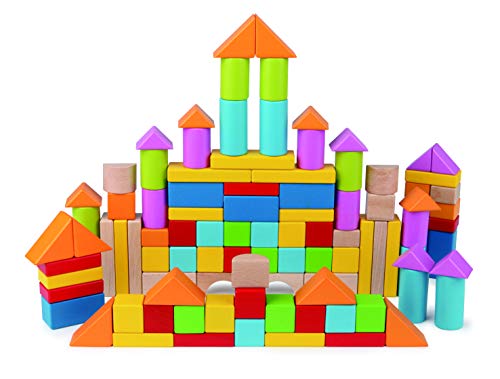 Entdecke die Vielfalt: Hape E8247 Holzbausteine Set mit 101 Teilen!