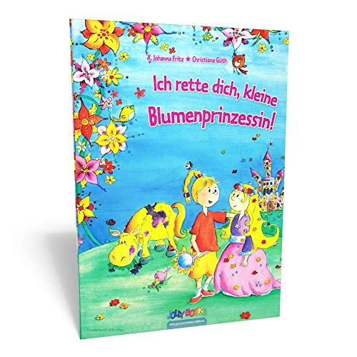 Einzigartiges personalisiertes Kinderbuch: Rette die kleine Blumenprinzessin - Tolles Geschenk!