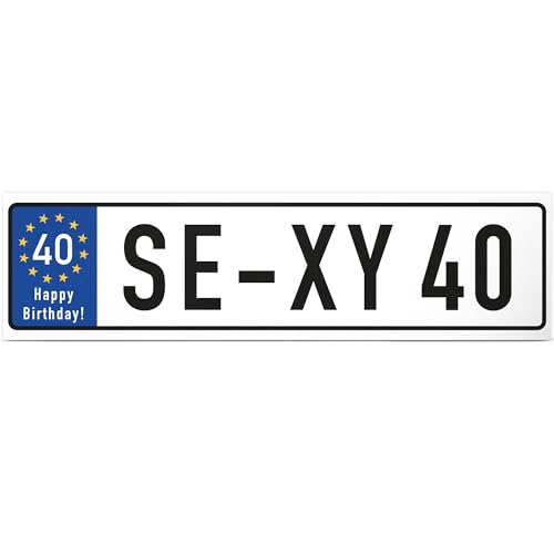 Originelles Geschenk zum 40. Geburtstag - Partydeko und Zubehör