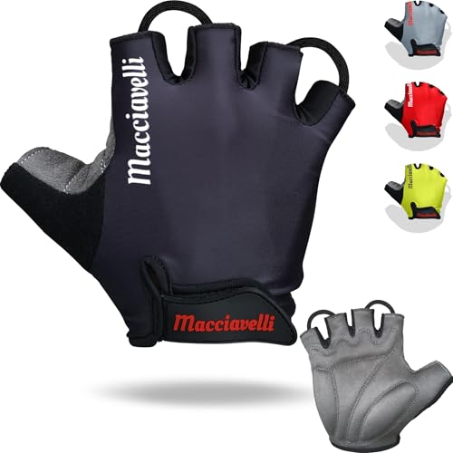 Hochwertige Halbfinger Fahrradhandschuhe für Männer und Frauen - Ideal für Radrennen und Abenteuer