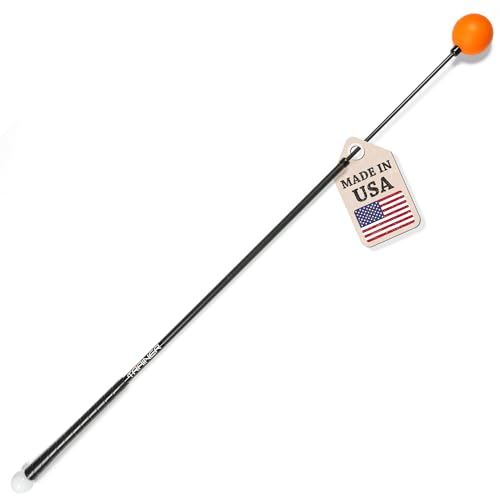 Verbessere dein Golfspiel mit dem Orange Whip Swing Trainer - für Rhythmus und Kraft!