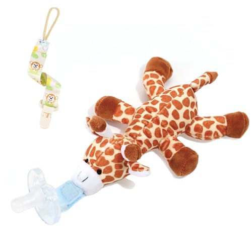 Kreativer Silikon-Schnuller für Babys 0-18 Monate, BPA-frei, zahnfreundlich