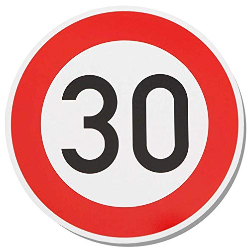 Hochwertiges Deko Geschenkschild zum 30. Geburtstag für Frauen & Männer