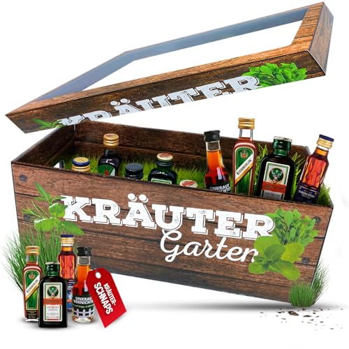 Entdecke den Longfair Männer-Kräutergarten: 8x Kräuter-Likör für Männer & Frauen!