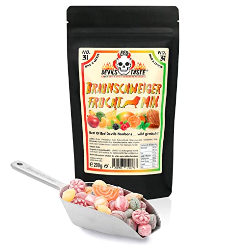 Entdecke die fruchtige Vielfalt: Braunschweiger Frucht Mix Bonbons - RED DEVILS TASTE!