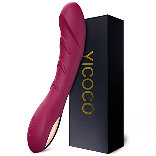 Entdecke leise Silikon-G-Punkt-Vibrator für sie mit 12 Vibrationsmodi - perfektes Geschenk!