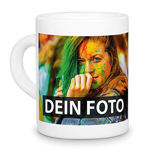 Persönliche Espresso-Tasse mit eigenem Foto bedrucken lassen - individuelles Geschenk