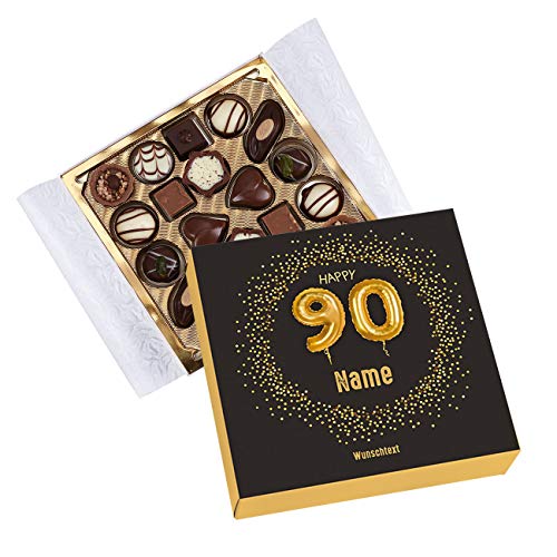 Personalisierte Lindt Pralinen zum 90. Geburtstag - Einzigartiges Geschenk!