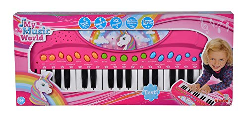 Musikalische Magie: Simba My Music World Einhorn Keyboard für Kinder ab 3 Jahre