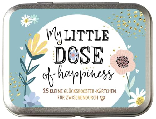 25 kleine Glücksbooster-Kärtchen: Dein täglicher Glückskick für mehr Freude!