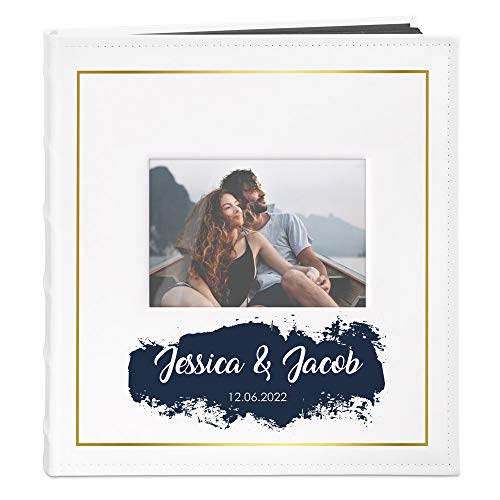 Personalisiertes Fotoalbum für Jubiläum und Hochzeit: 240 Fotos, selbstgestalten!