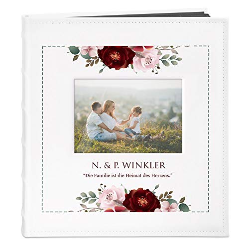 Personalisiertes Fotoalbum für 240 Fotos 10x15, ideal als Hochzeitsgeschenk oder Jubiläumsgeschenk