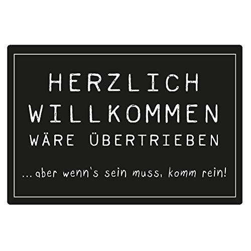 Originelle Schmutzfangmatte: Lustige Türmatte als perfektes Geschenk zum Einzug