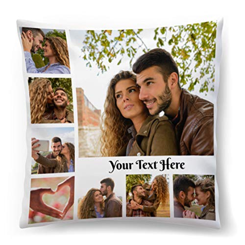 Einzigartiges Foto-Kissen mit individuellem Druck für besondere Anlässe - Personalisiertes Geschenk