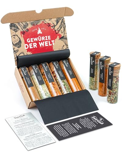 Entdecke exotische Aromen: TIMBER TASTE® Gewürzset für Männer