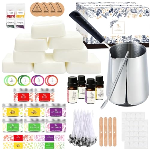 Kreatives DIY Kerzenherstellung Set - Perfektes Geschenk für Kreative!