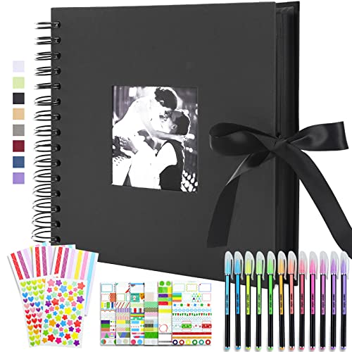 Kreatives DIY Spiral-Fotoalbum 30x30cm für 400 Fotos - Perfektes Geschenk für besondere Anlässe