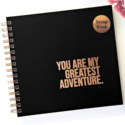 Romantisches Scrapbook-Album für Paare: Perfektes Geschenk zum Jahrestag und Verlobung!