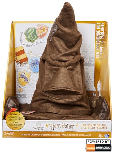 Magischer Harry Potter Sprechender Hut mit Sound für Kinder ab 5 Jahren