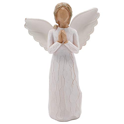Handgeschnitzter Schutzengel - Ideales Geschenk für Liebe, Sympathie, Dankbarkeit