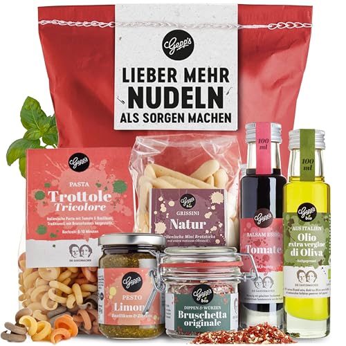Überraschend leckere Geschenkidee: Gepp's Feinkost Wundertüte mit italienischen Delikatessen
