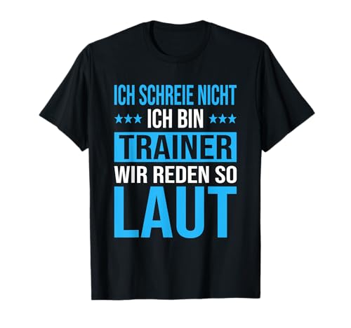 Personalisiertes T-Shirt: Perfektes Geschenk für Trainer und Fußballfans! Coach Spruch.