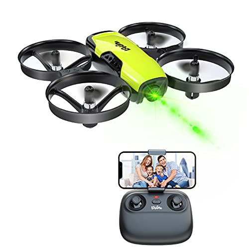 Mache Kindern eine Freude mit der Loolinn Mini-Drohne mit Kamera! Bis zu 21 Minuten Flugzeit, geprüftes C0-Zertifikat und drei Batterien inklusive. Ideal als Geschenk!