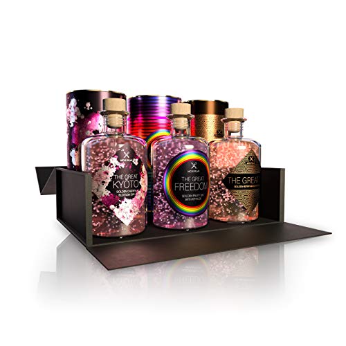 Entdecke Michi Palma's The Great Trio: Fruchtiges Gin-Geschenkset in edler Box