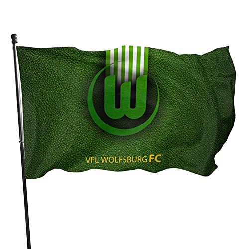 Beeindruckende Familienfahne: V-Fl Wolf-Sburg Fc Gartenflagge für Geschenke und Dekoration!