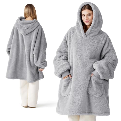 Kuschelige BEDSURE Hoodie Decke mit Ärmeln - Perfektes Geschenk für Frauen