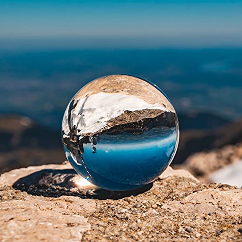 Entdecke die Magie: Siumir Kristallkugel mit Ständer für Fotografie und Meditation.