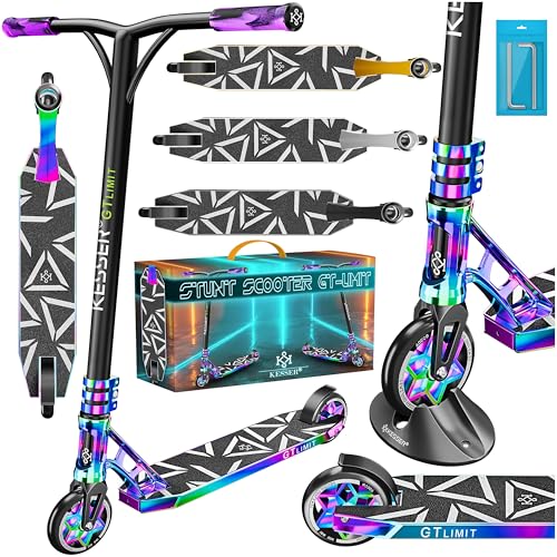 Ultimativer Stunt Scooter GT-Limit 360° Lenkung - Perfektes Geschenk für Kinder und Erwachsene