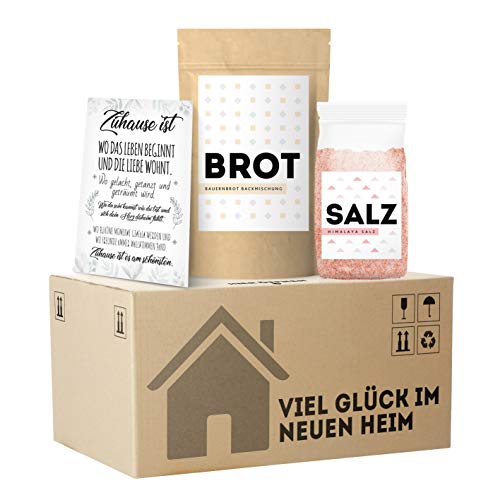 Originelles Einweihungsgeschenk: MeerBach & Rose Brot und Salz Set