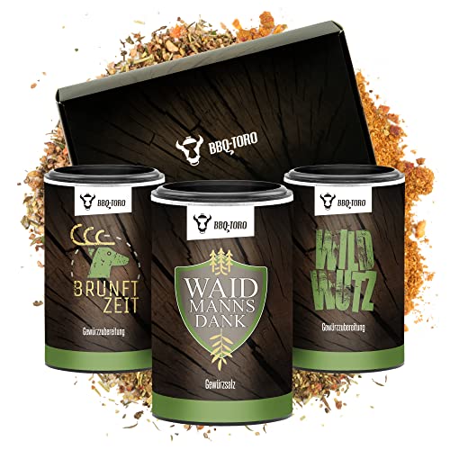 Entdecke das BBQ-Toro "Bock auf Wild" Gewürzset - Perfekt für Wildgerichte!