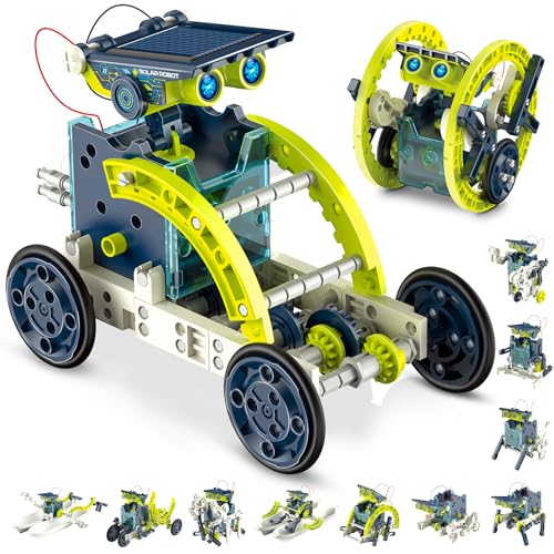 Spannende Solar Roboter Experimente: Perfektes Geschenk für Jungen 6-12 Jahre!